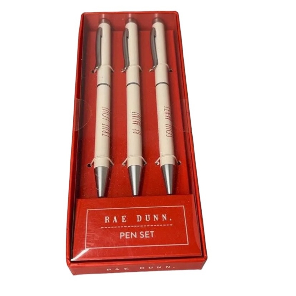 NEW Rae Dunn love/soul mate pen set